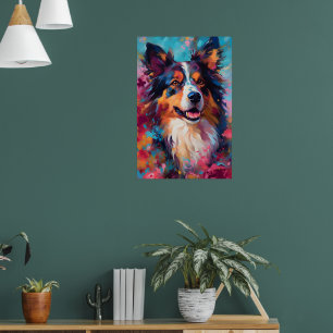 Poster Art berger australien coloré