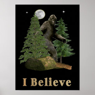 Poster Art Bigfoot