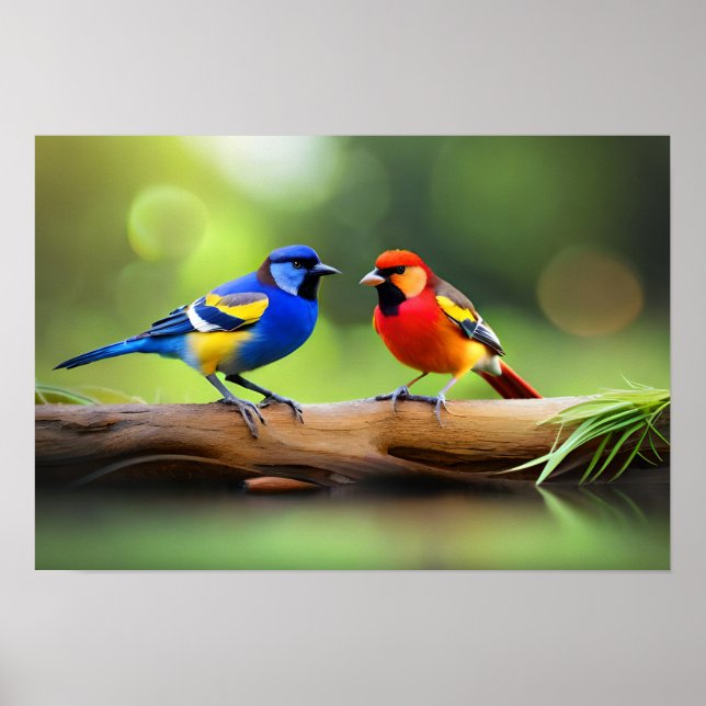 Poster Art Birds (Devant)