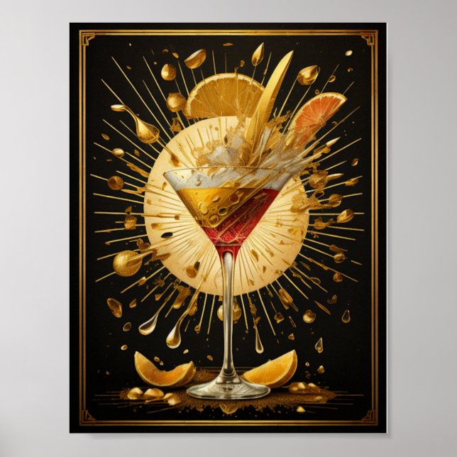 Poster Art boisson (Devant)