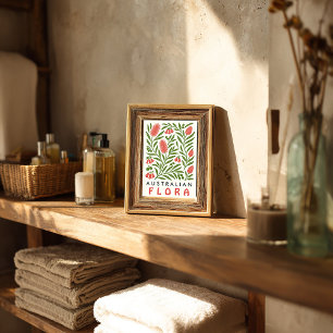 Poster Art botanique australien Flora Imprimer   Wild aut