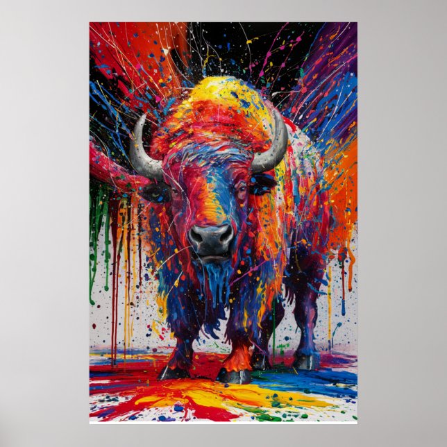 Poster Art Buffalo AI (Devant)