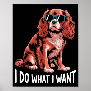 Poster Art Cavalier King Charles pour hommes femmes Caval