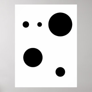 Poster Art circulaire Abstrait minimaliste | Géométrique 