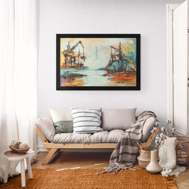 Poster Art contemporain (Créateur téléchargé)