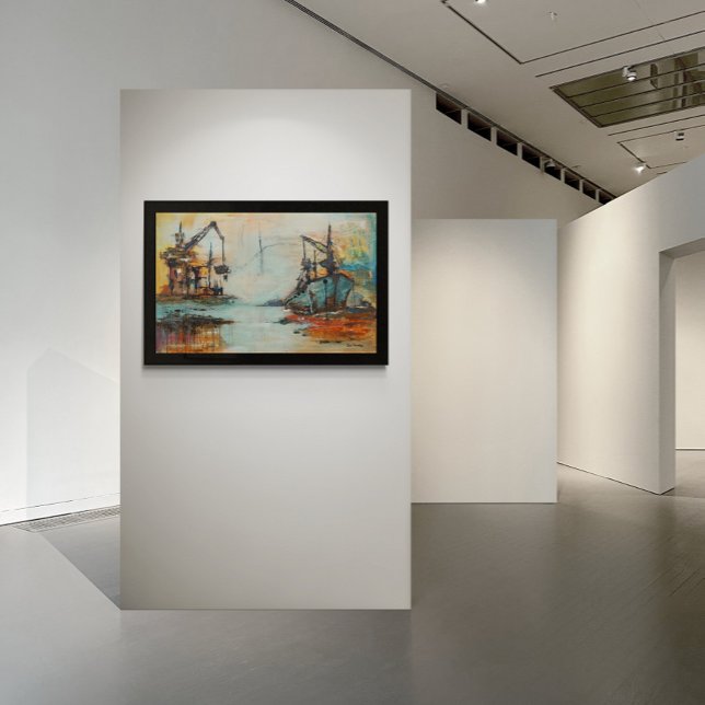 Poster Art contemporain (Créateur téléchargé)