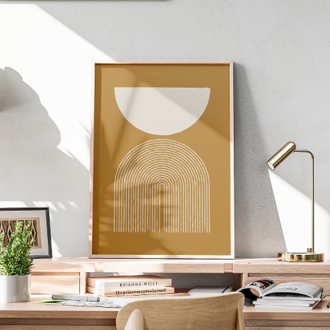 Poster Art contemporain minimal III (Créateur téléchargé)