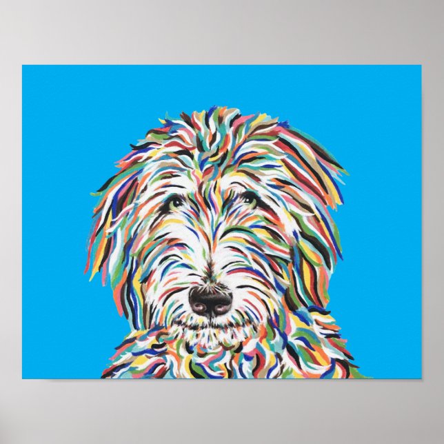 Poster Art de Bernedoodle  (Devant)