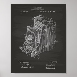 Poster Art de brevet de l'appareillage 1887