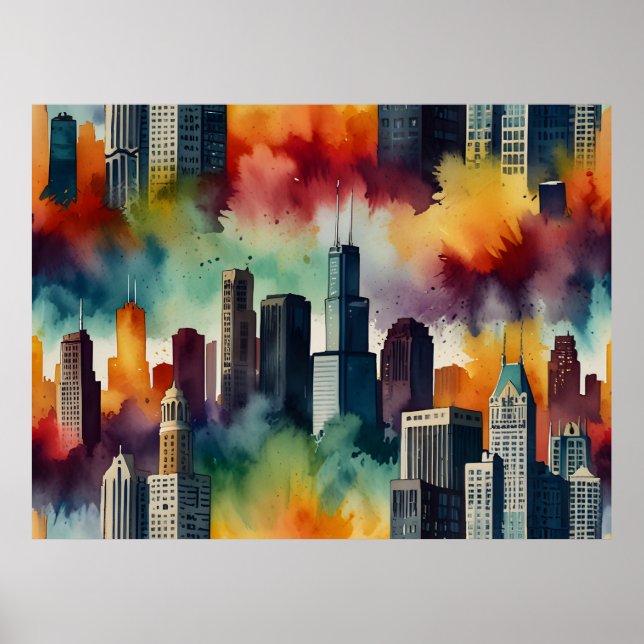 Poster Art de Chicago (Devant)