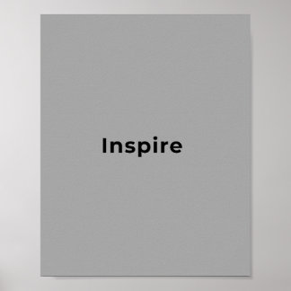Poster Art de citation inspirante