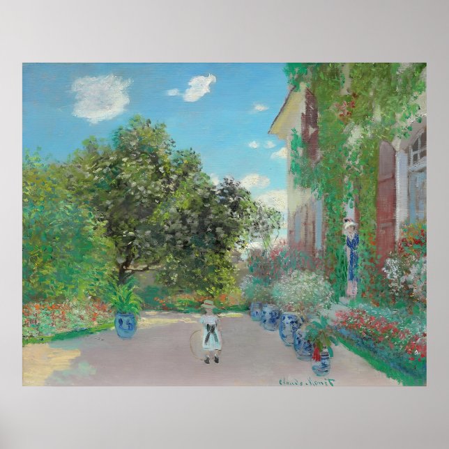 Poster art de Claude Monet (Devant)