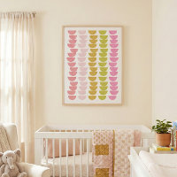 Art de forme géométrique amusant en vert de printe