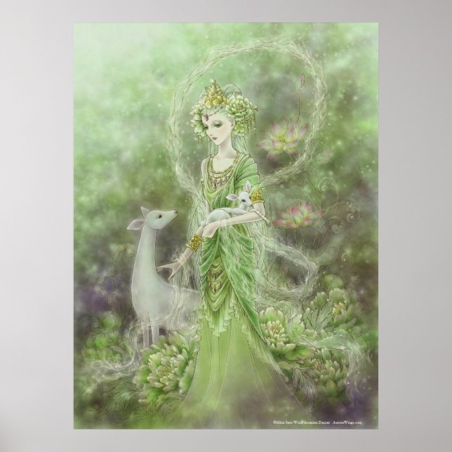 Poster Art de la Dame de la compassion (Devant)