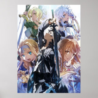 Poster Art de l'épée en ligne 3