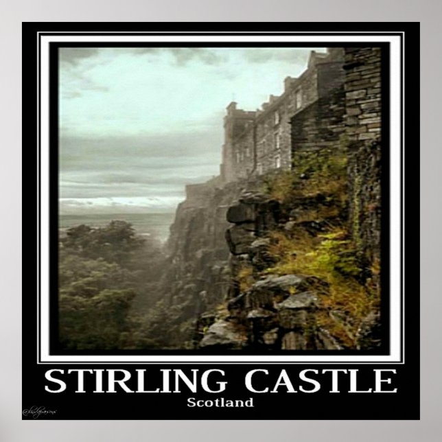 Poster Art de Linda Parsons - Château de Stirling (Devant)
