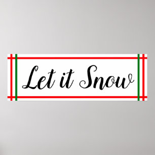 Poster Art de mur de Noël