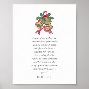 Poster Art de Noël sur l'affiche Matte