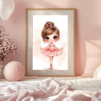 Poster Art de nurserie minimaliste moderne 