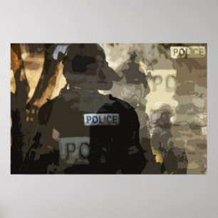 Poster Art de police