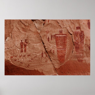 Poster art de roche de canyonlands