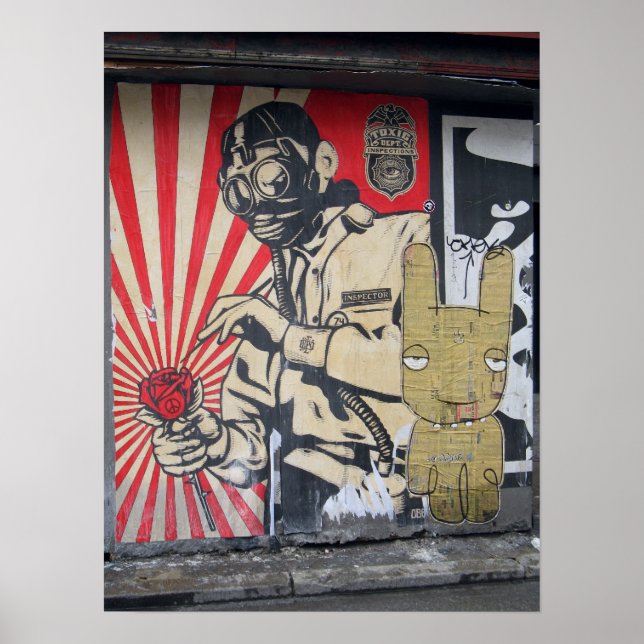 Poster Art de rue (Devant)