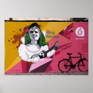 Poster Art de rue de Las Palmas