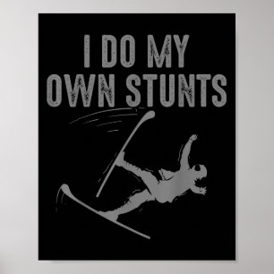 Poster Art De Ski Unique Pour Hommes Femmes Kids Skier Mo