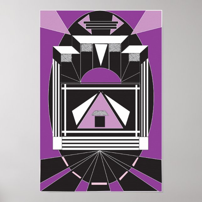 Poster Art Déco (Devant)