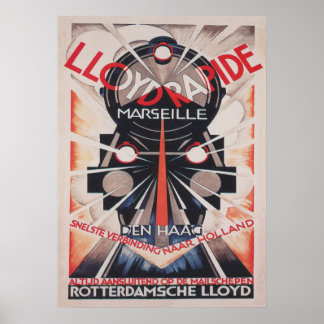 Poster Art Déco Art Vintage