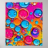 Art des gouttes d'eau Abstraites