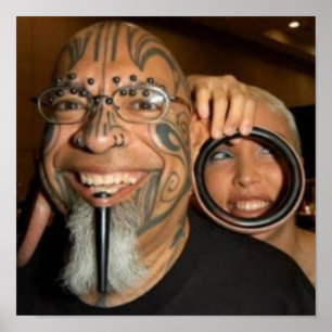 Poster Art du perçage corporel