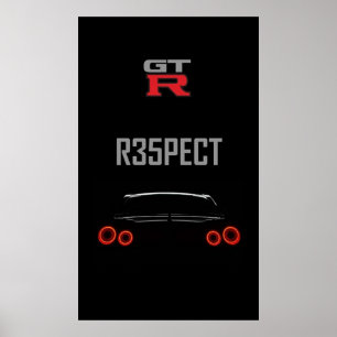 Poster Art du RTM de Nissan pour coussins coque et tablea