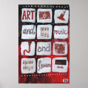 Poster Art et musique