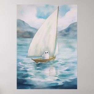 Poster Art fantôme : La voile