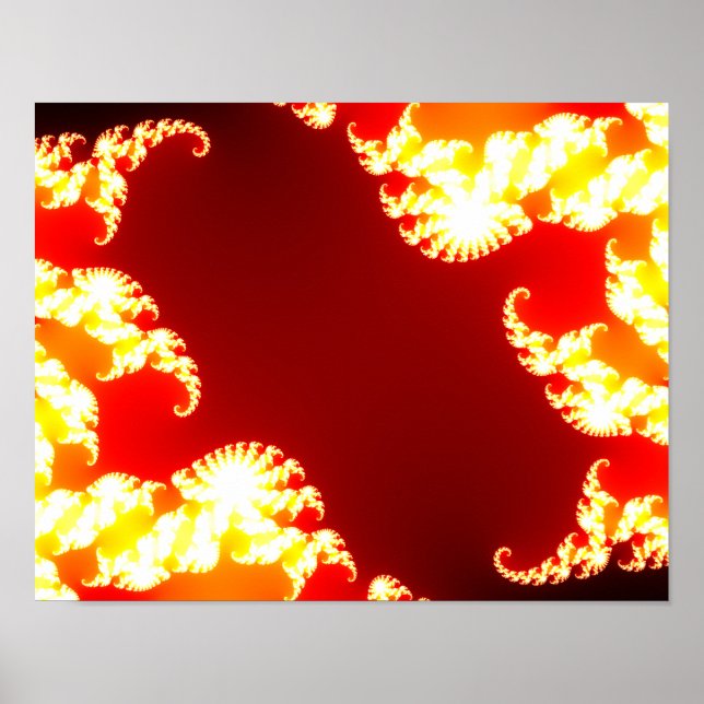 Poster Art fractal (Devant)