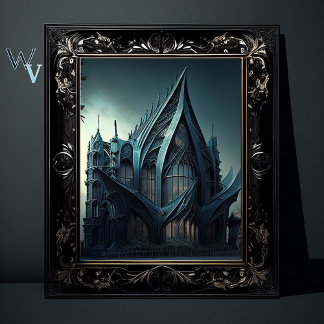 Poster Art gothique moderne