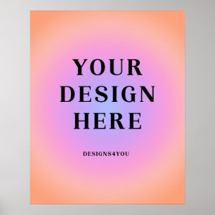Poster Art imprimé vertical 20 x 25