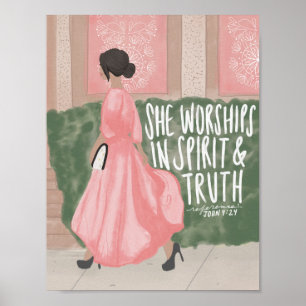 Poster Art inspiré de bible de mode de citation
