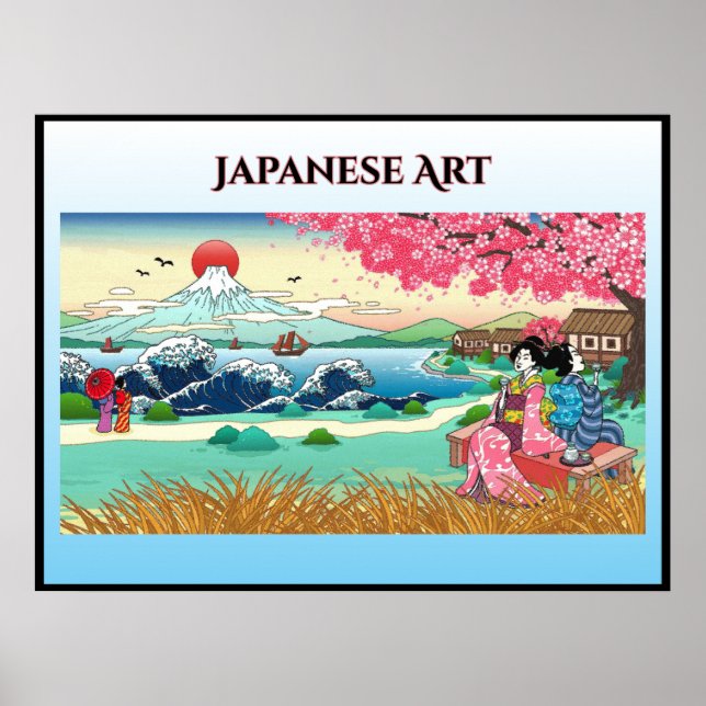Poster Art japonais (Devant)