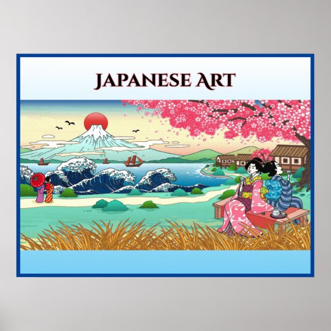 Poster Art japonais (Devant)