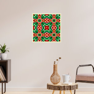 Poster Art mandala de rêve kaléidoscope