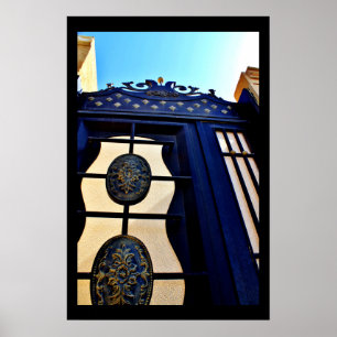 Poster Art métallique