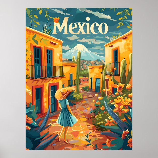 Poster Art mexicain (Devant)