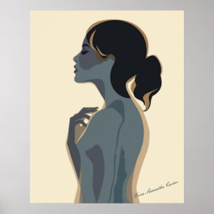 Poster Art minimaliste Élégant - Mur Boho Moderne