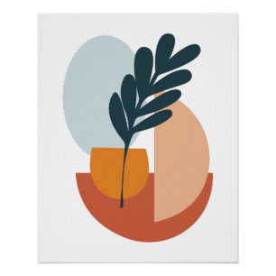 Poster Art moderne Abstrait