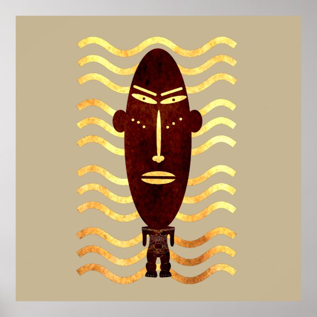 Poster Art moderne Abstrait (Devant)