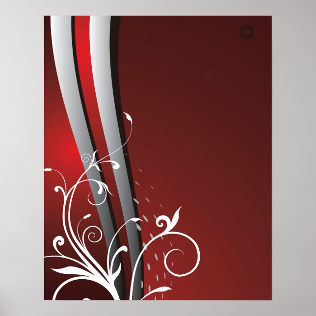 Poster Art moderne Abstrait (Devant)