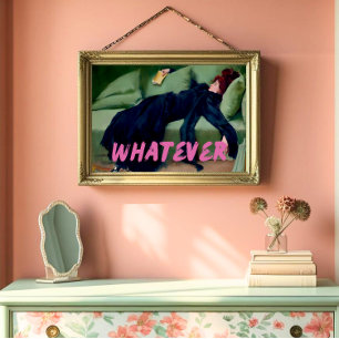 Poster Art modifié, Oeuvre Vintage Maximaliste