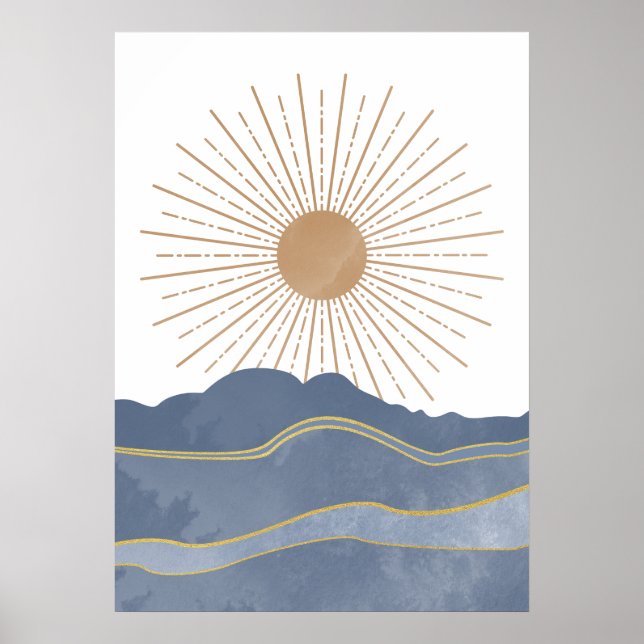 Poster Art mur Sun (Devant)